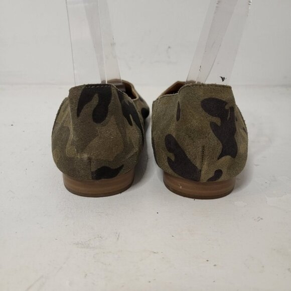 Lucky Brand Bylando Camo Print Pointed Toe Ballet Flats Size 7M - Picture 5 of 10